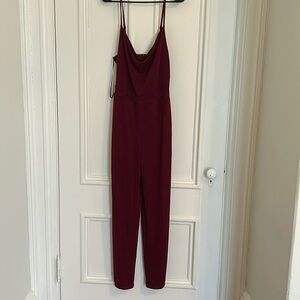 Large red jumpsuit